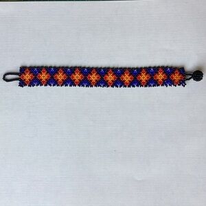 New Import Huichol of Mexico Bead Bracelet Boho Hippie Tribal Art Gifts Handmade